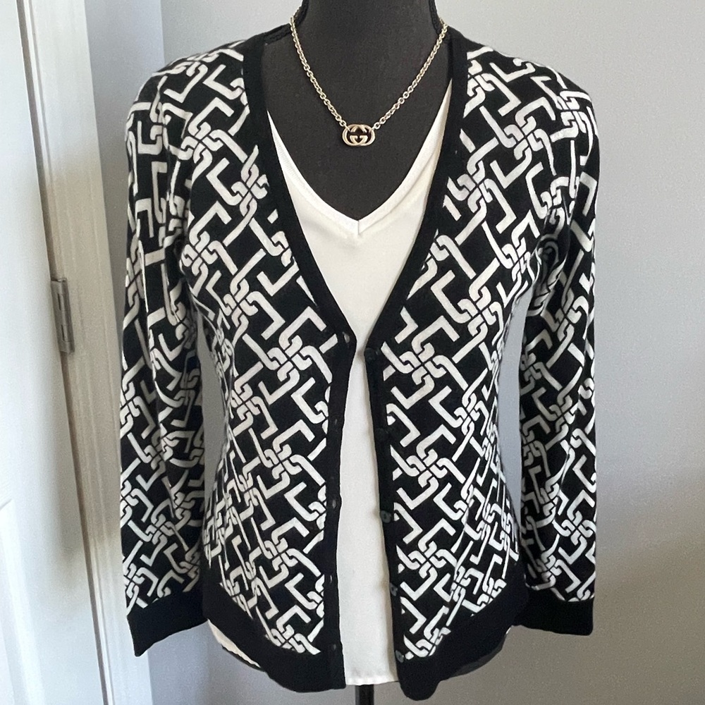 Talbots Lightweight Wool Cardigan